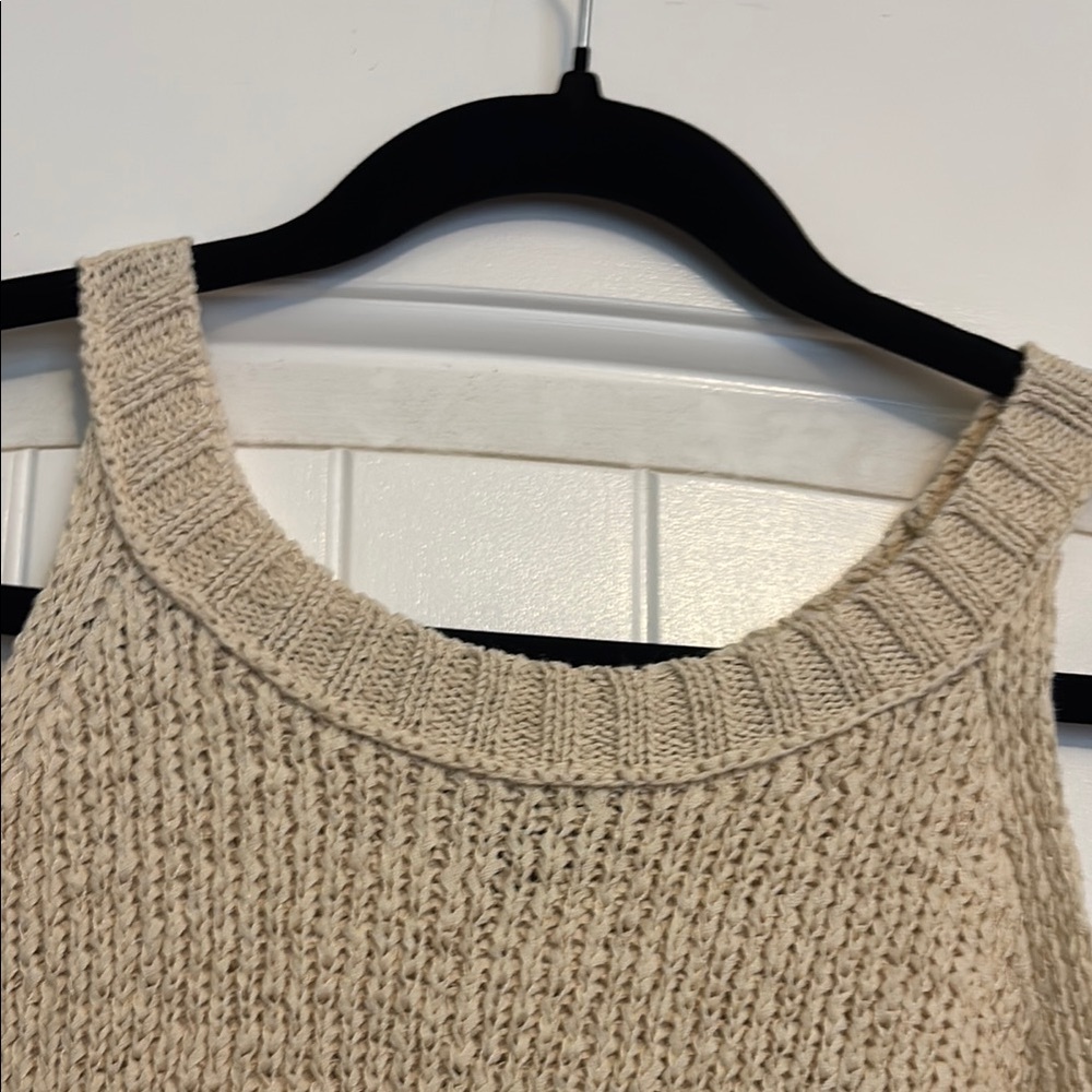J. Crew Cream Knit Tank Top - Picture 3 of 15